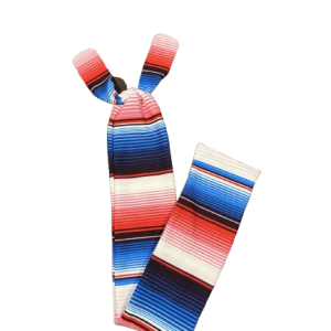 Blue/Red Serape