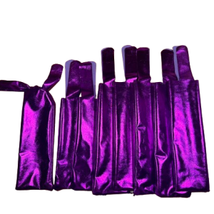 Purple Metallic Manebags