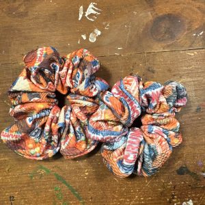 Halloween Candy Scrunchie