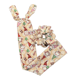 Christmas Gnomes Scrunchie