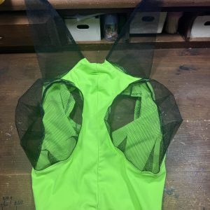 Solid Green Fly Mask