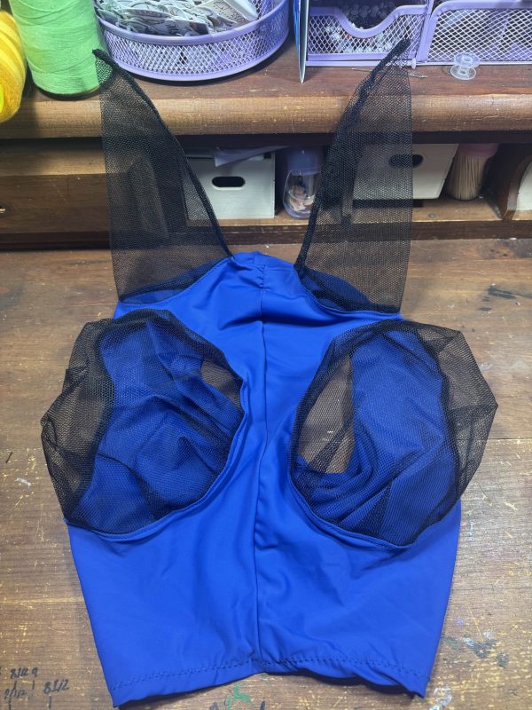 Solid Royal Blue Fly Mask