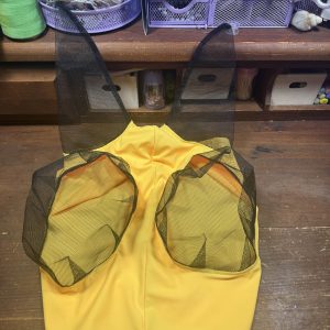 Solid Yellow Fly Mask
