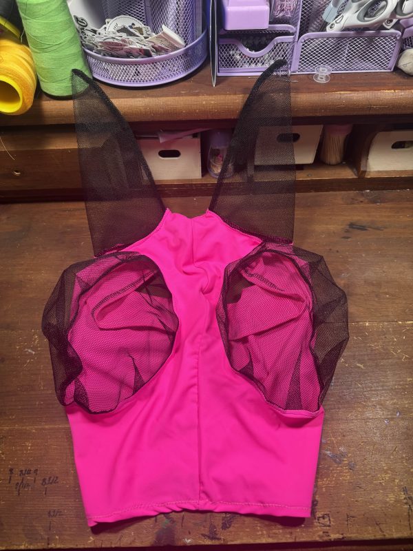 Solid Hot Pink Fly Mask