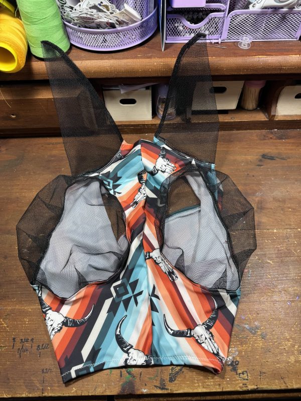 Western Serape Boho Fly Mask