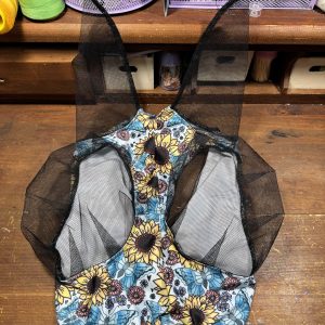 Sunflowers & Butterflies Fly Mask