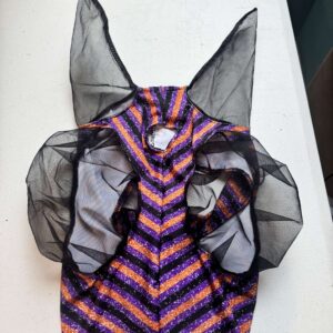 Sparkle Halloween Stripe Fly Mask