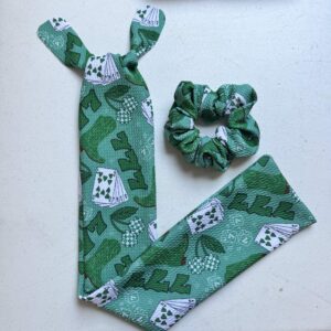 Saint Patrick's Day Western Scrunchie