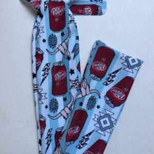 Teal Boho Dr Pepper