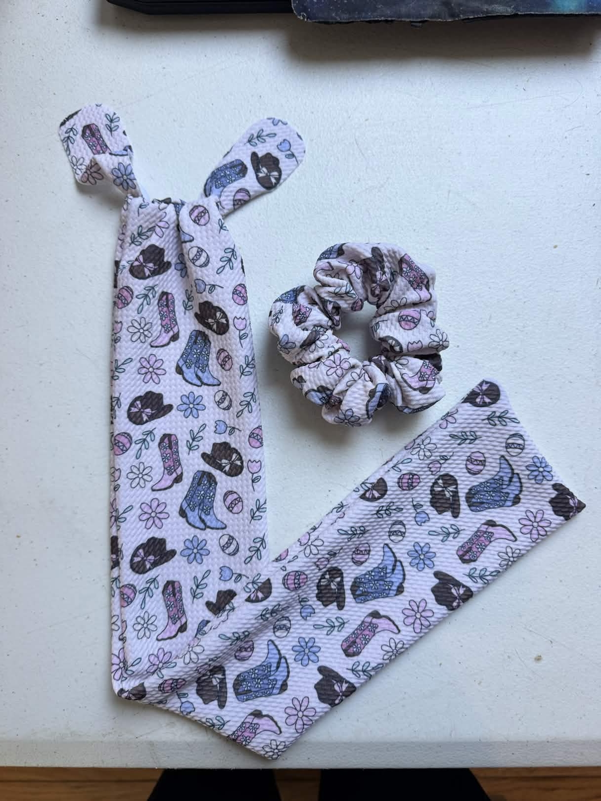 Easter Western Scrunchie
